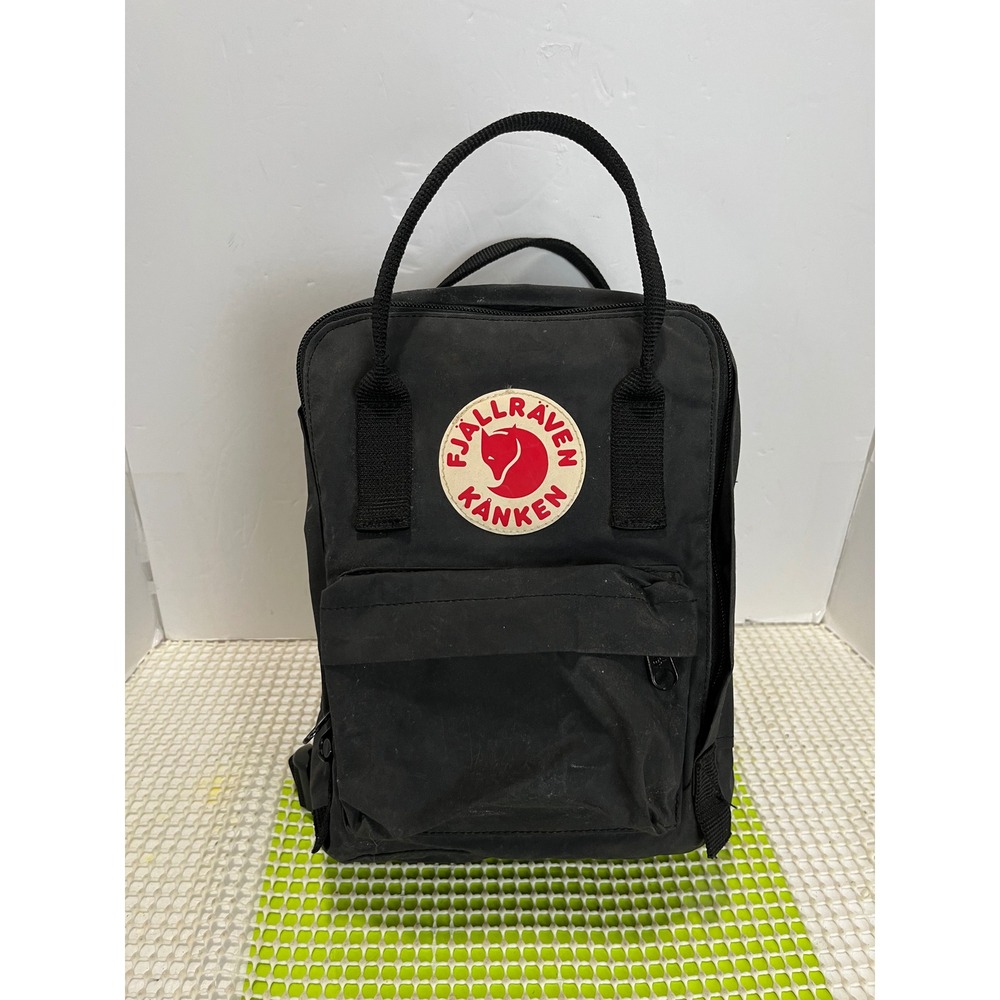Fjallraven Kanken Mini Black Backpack 23561 Small Everyday Bag